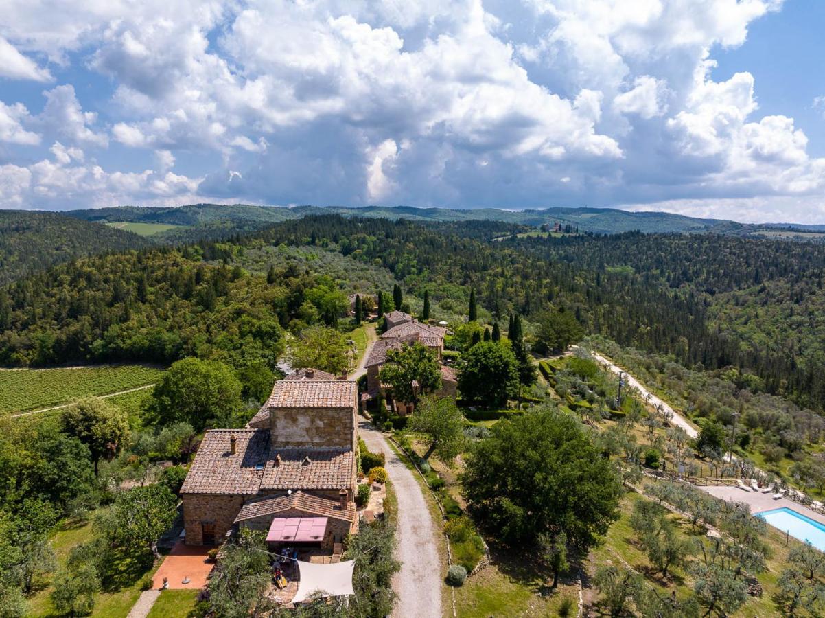 Borgo Nel Chianti Istrice Con Piscina Tennis E Wifi كاستيلّينا إنْ كْيانت المظهر الخارجي الصورة