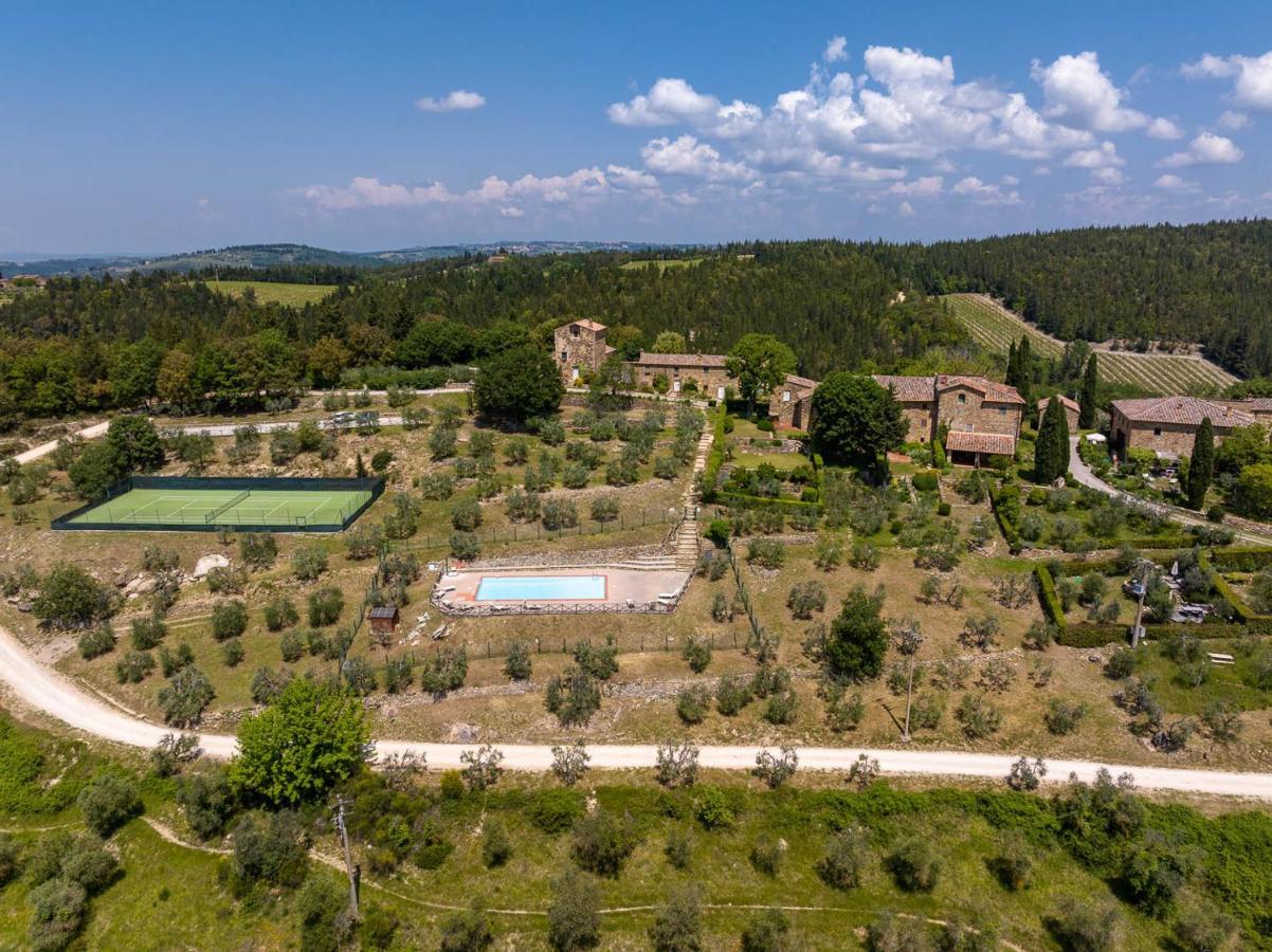 Borgo Nel Chianti Istrice Con Piscina Tennis E Wifi كاستيلّينا إنْ كْيانت المظهر الخارجي الصورة